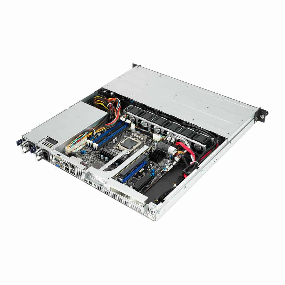 (image for) ASUS 1U Rackmount 4-Bay RS300 E11 PS4/450W(1+1) Xeon E Barebone Server